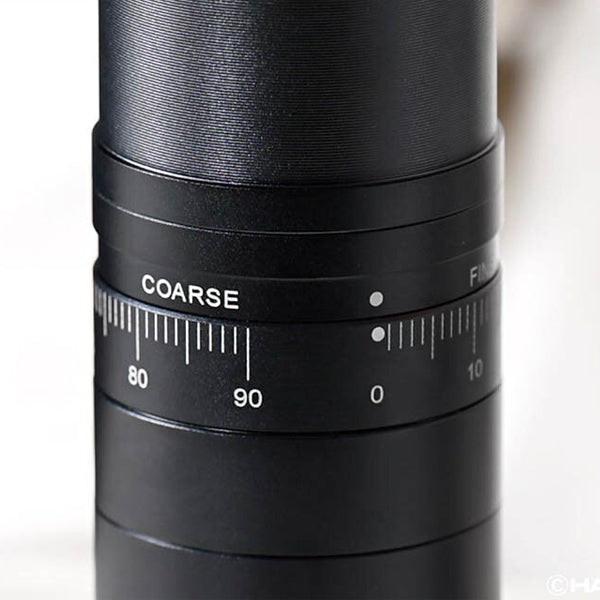 Hario Pro Manual Coffee Grinder with Stainless Steel Burrs in Matte Black Finish