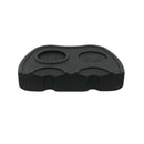 rhino coffee gear black double tamper mat