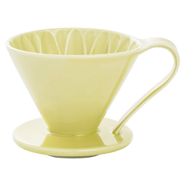 Yellow Cafec V60 Dripper