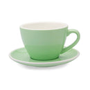 ACF Cup & Saucer 6 Set - 10oz Green