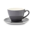 ACF Cup & Saucer 6 Set - 10oz Grey