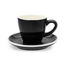 ACF Cup & Saucer 6 Set - 3oz Black