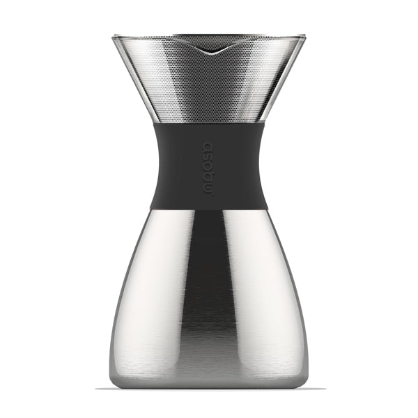 Asobu Pour Over Coffee Maker Silver