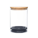  Airscape Glass & Bamboo Lid 500g Medium