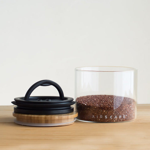 Airscape Glass & Bamboo Lid