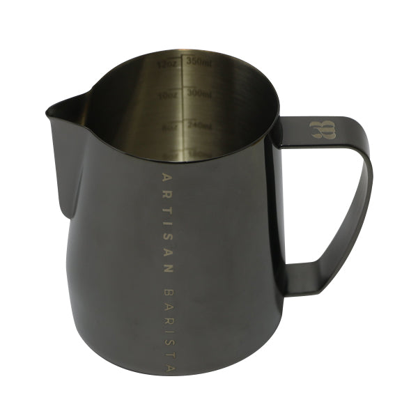 Artisan Barista Milk Jug 350ml Black