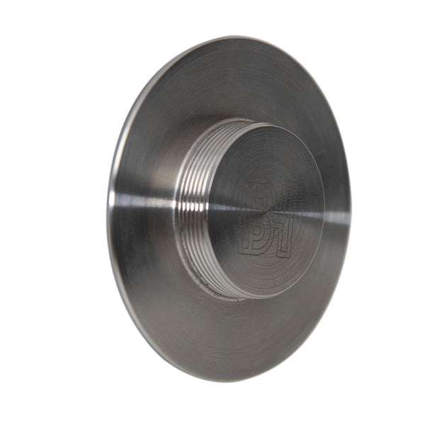 Sode angle view of Barista Hustle Replacement Tamper Base 58.4mm