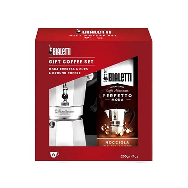Bialetti Moka Express Gift Set 6 Cup