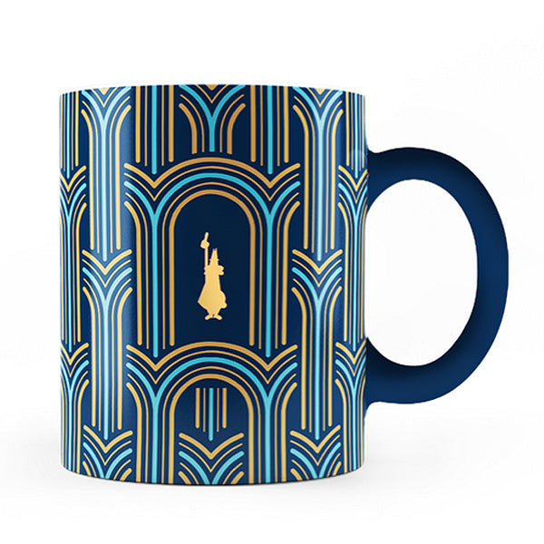 Bialetti Deco Glamour Coffee Mug Blue