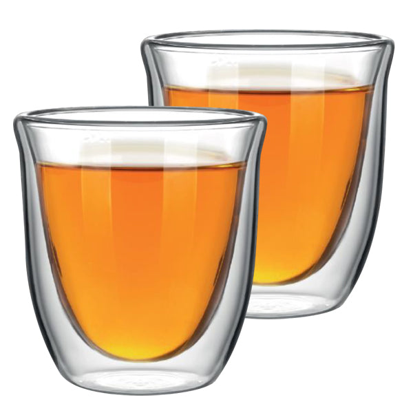Bialetti Double Wall Firenze Glasses 200ml x 2