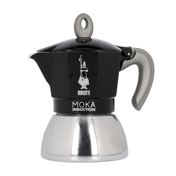 Bialetti Moka Induction Black 4 Cup