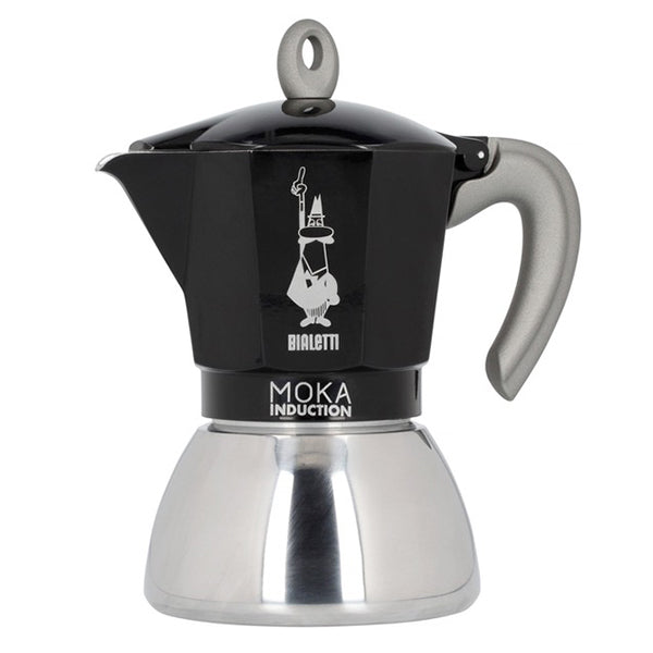 Bialetti Moka Induction Black 6 Cup