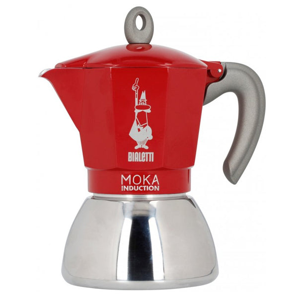 Bialetti Moka Induction Red 6 Cup