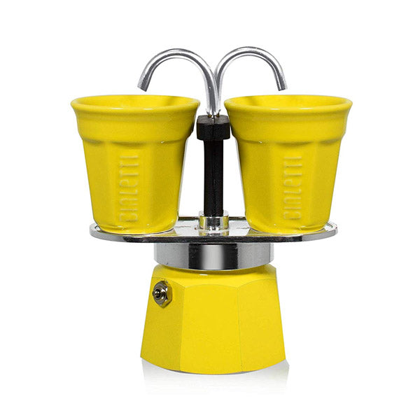 Bialetti Mini Express 2 Cup Yellow