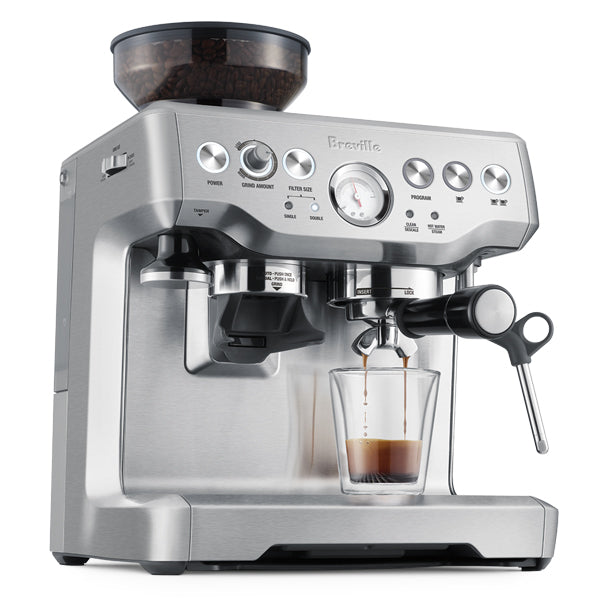 Breville Barista Express Coffee Machine  Brushed Stainless Steel