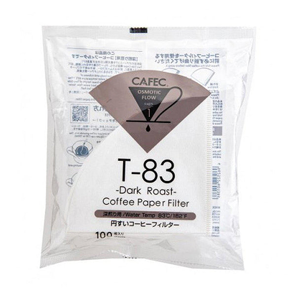 Cafec Dark Roast Filters 100pl 1Cup