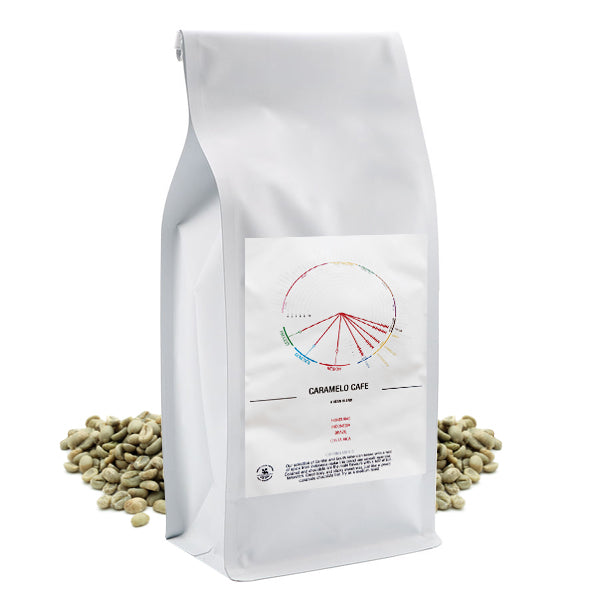 Green Bean Coffee Caramelo Cafe