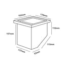 Coffee Accessories Knock Chute Dimensions