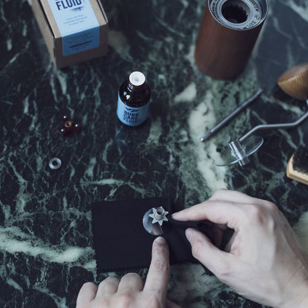 Cleaning the Burrs of a Comandante Grinder