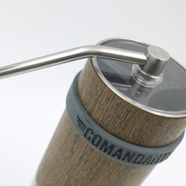 Comandante Wristband on Grinder