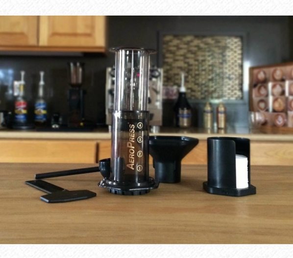 AeroPress Coffee Maker & Able Standard Disk Bundle