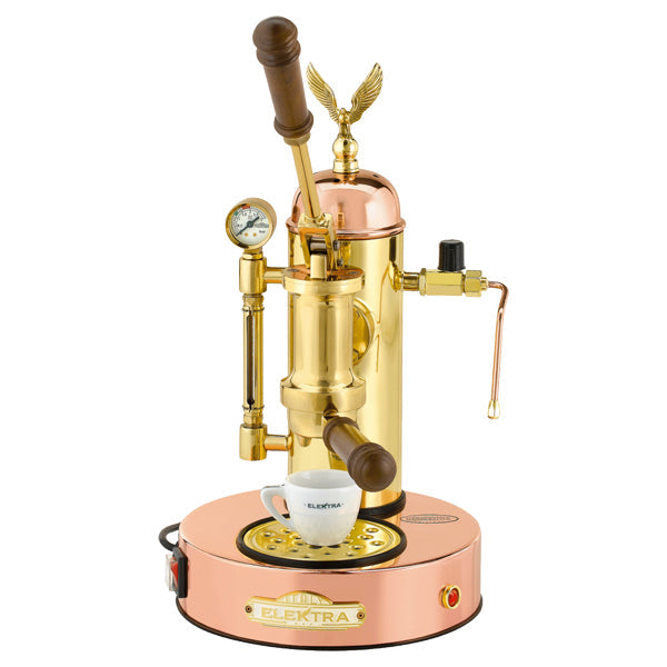 Elektra Micro Casa Lever Coffee Machine Brass