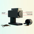 Features of the Fellow Ode Brew Grinder