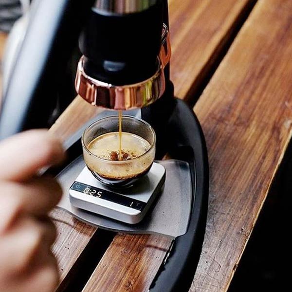 Flair Espresso Maker Signature - Black / Copper w/ Pressure Gauge