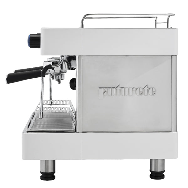 Futurete Horizont Coffee Machine White side view