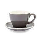 ACF Cup & Saucer 6 Set - 6oz Grey