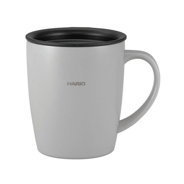 Hario Insulated Mug with Lid Grey