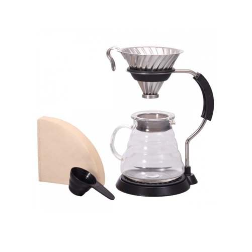 Hario V60 Pour Over Set - Metal