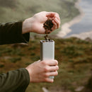 Hario PRISM Aluminium Coffee Grinder Silver