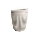 Huskee Natural Cup w Lid 8oz