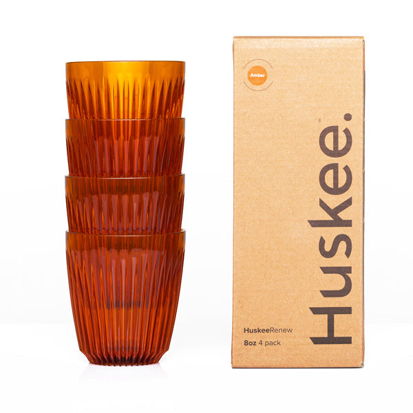 Huskee Renew Cups - Amber 8oz