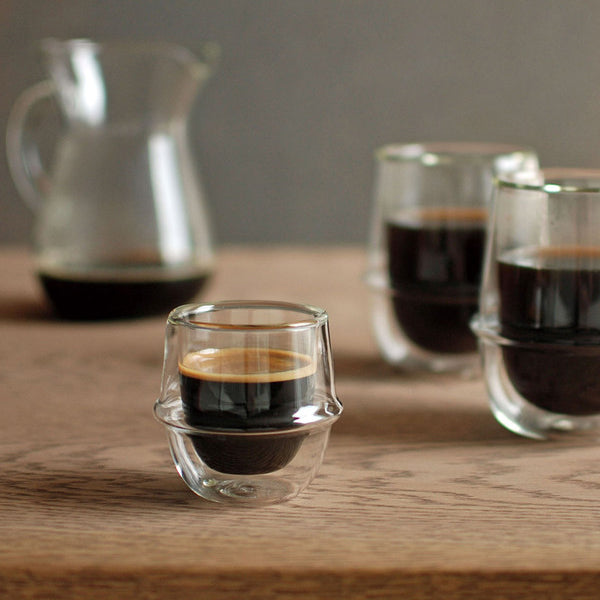 Kinto Kronos Double Wall Glass - 80ml