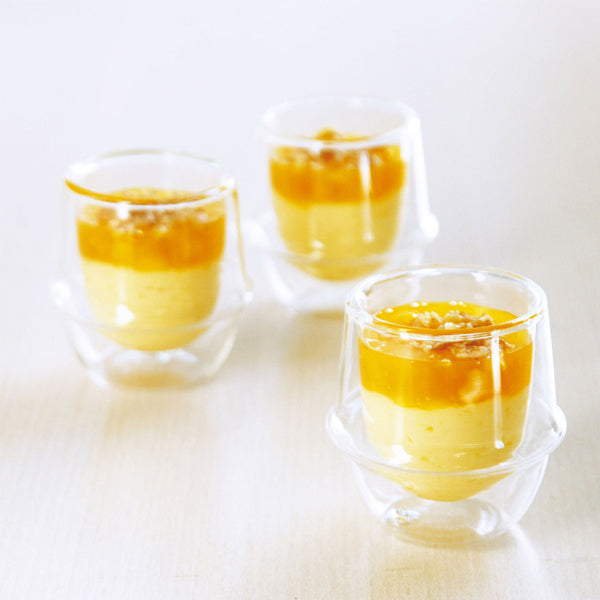 Kinto Kronos Double Wall Glass - 80ml