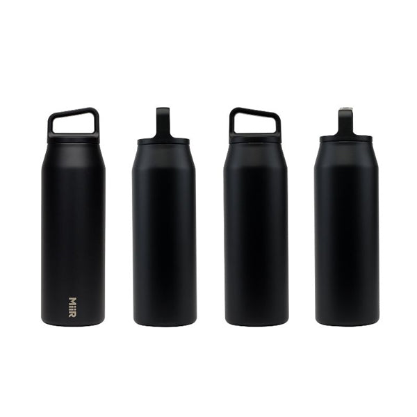 MiiR Wide Mouth Bottle Black all sides
