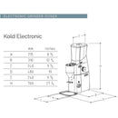 Mazzer Kold Electronic Coffee Grinder