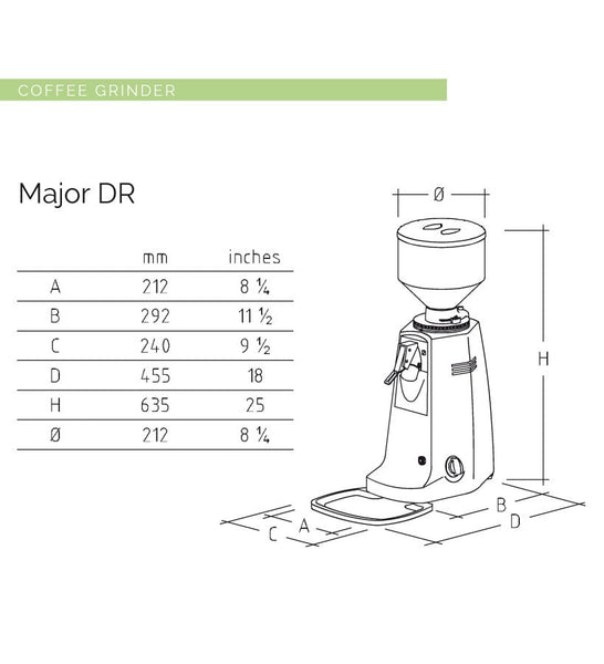 Mazzer Major Deli Grinder