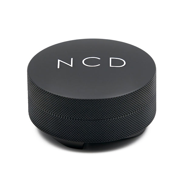 Black Nucleus coffee distribution tool side view
