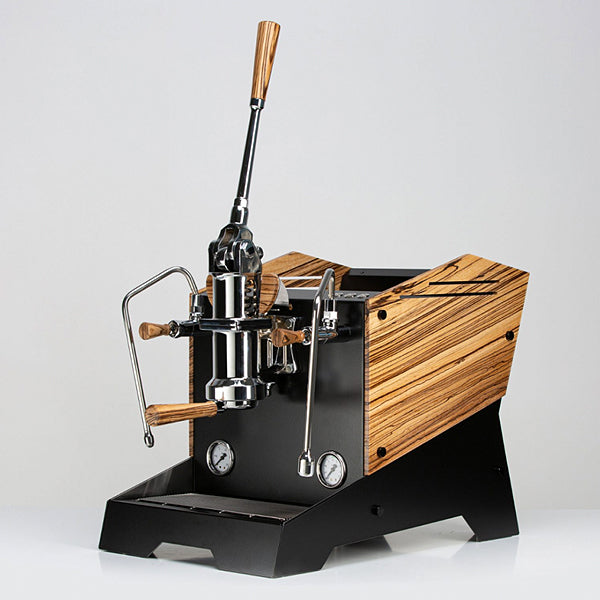 Nurri Black Lever Zebrano Coffee Machine