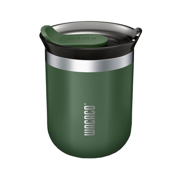 small wacaco portable travel mug green