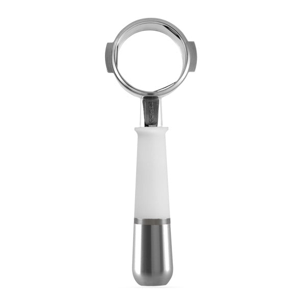 Pesado Metal Portafilter Naked NS / VA White Silver