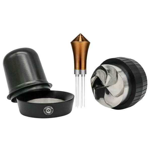 Bronze Pesado Maximum Espresso Distribution Bundle