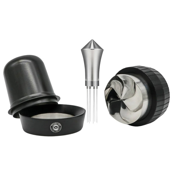 Pesado Maximum Espresso Distribution Bundle Silver
