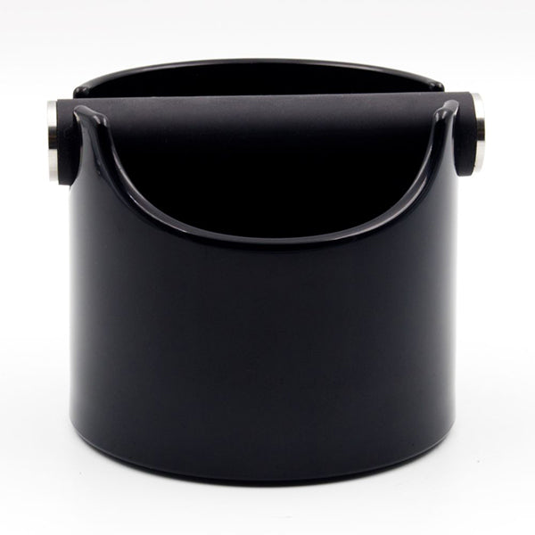 Black Knock Box for Home Espresso