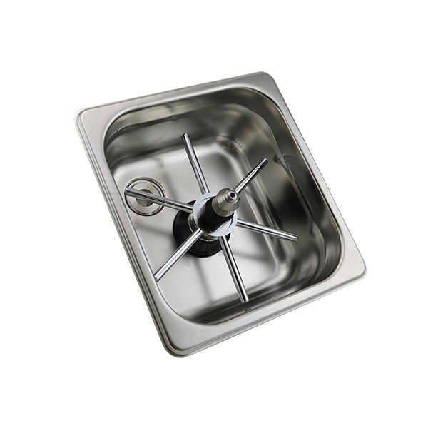 Rhino Square Pitcher Rinser 150mm - Spinjet