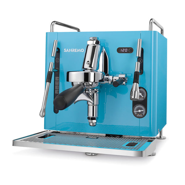 Blue SanRemo Plumbable Coffee Machine