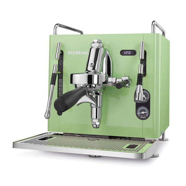 Green Sanremo heat Exchanging PID Home Coffee Machine